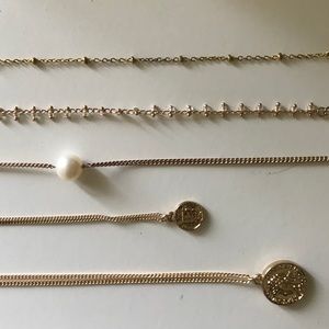 Dainty necklaces/chokers